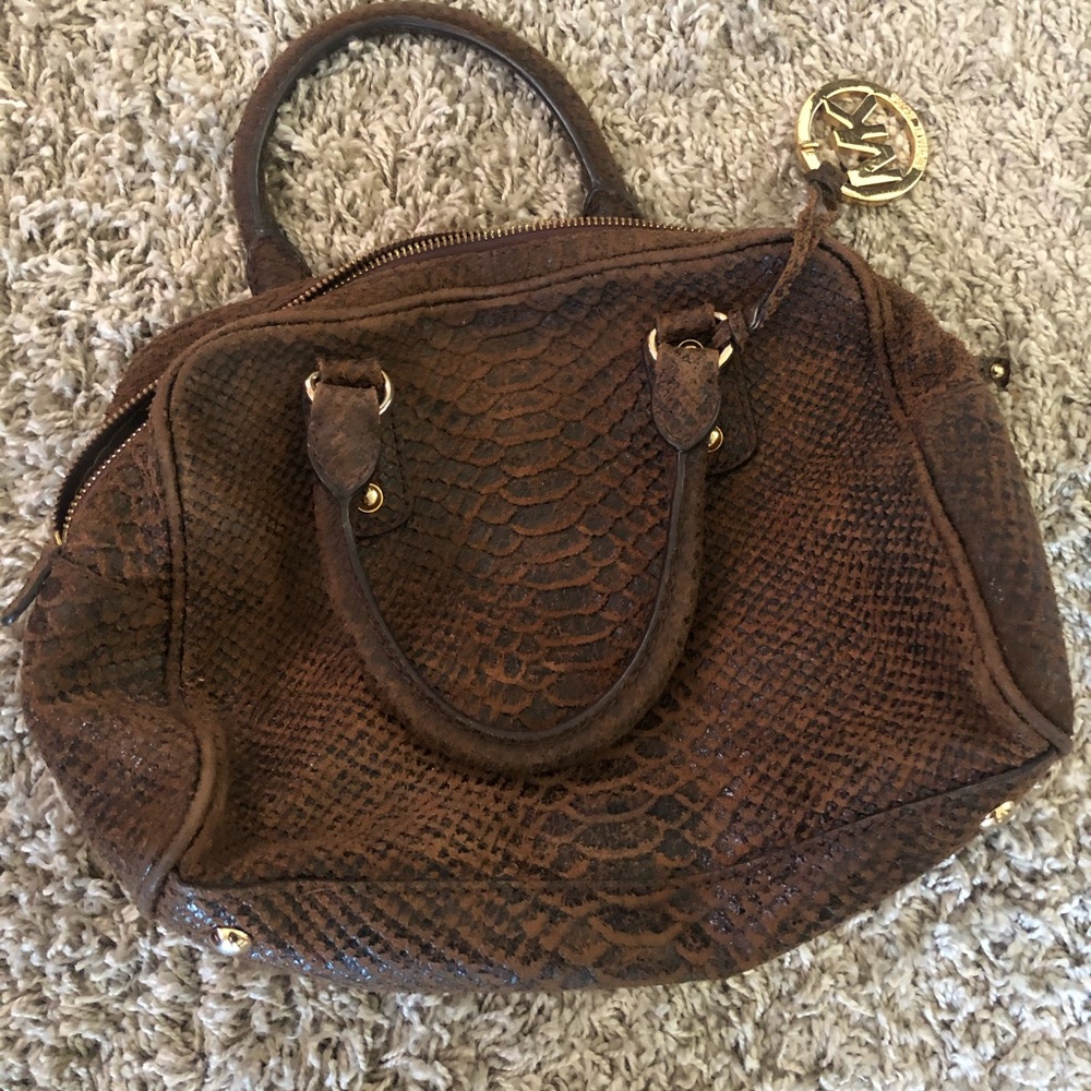 Snake Print Purse